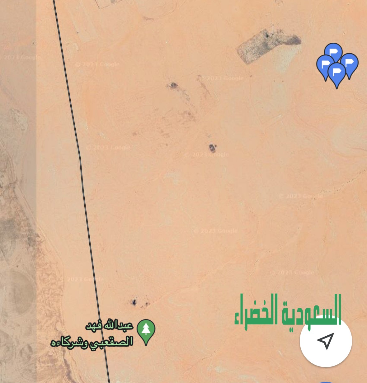 ارض زراعية مساحة 74 الف